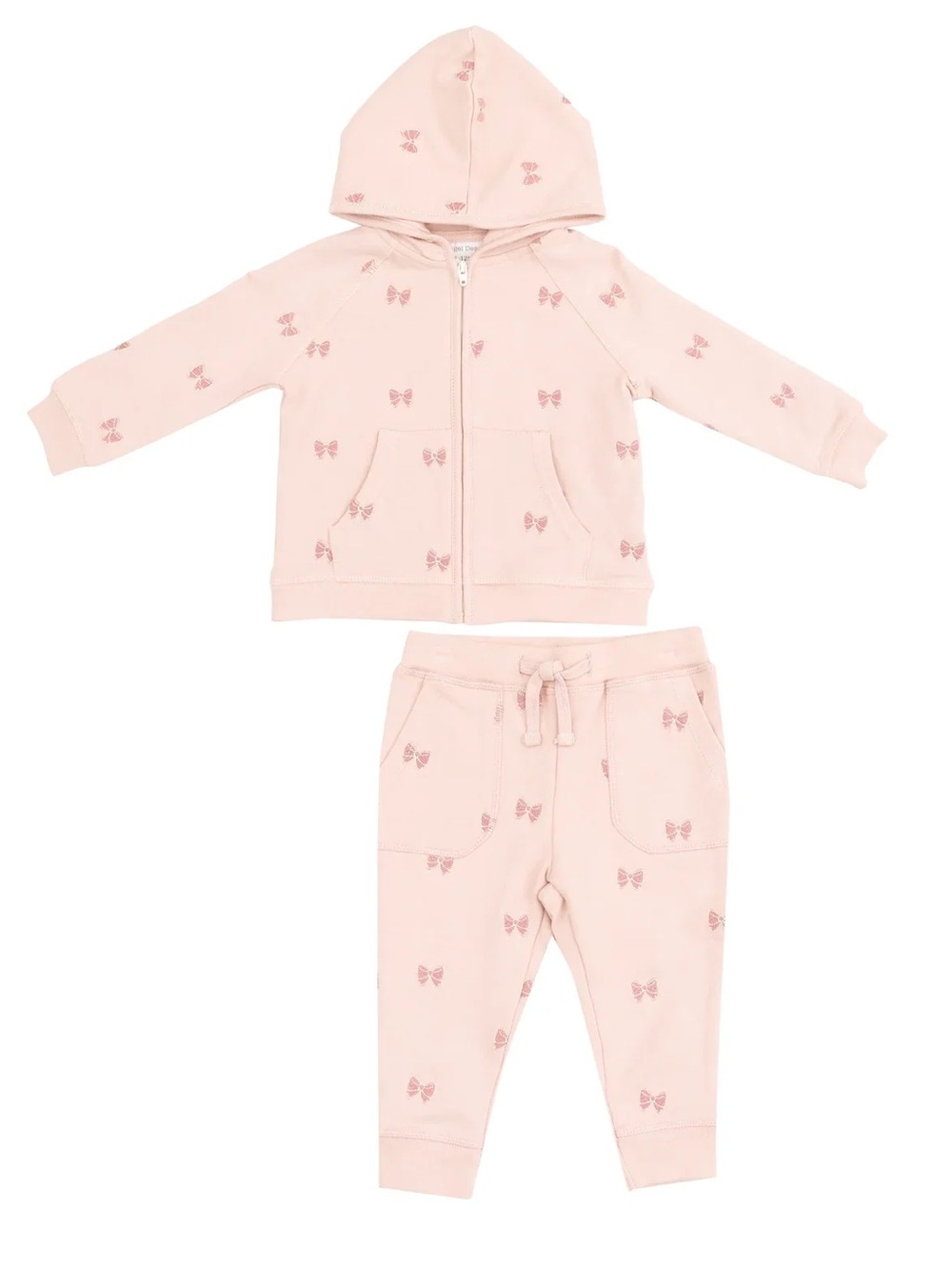 Angel Dear bow sweatsuit